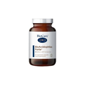 Acidophilus Forte gyvosios bakterijos, 30 kapsulių