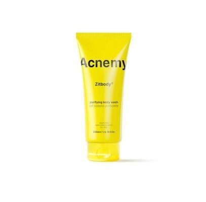 ACNEMY ZITBODY valantis kūno prausiklis spuoguotai odai, 200 ml
