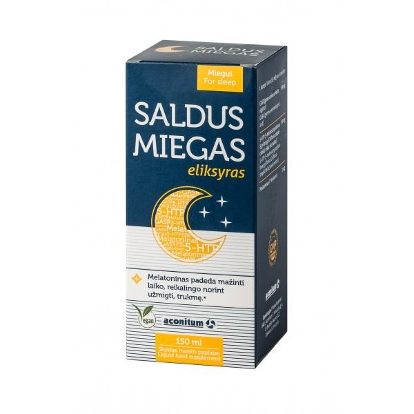 ACONITUM maisto papildas SALDUS MIEGAS, 150 ml