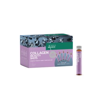 ACORUS BALANCE kolagenas odai, plaukams, nagams COLLAGEN BEAUTY SHOTS, apelsinų skonio, 28 buteliukai, 25 ml