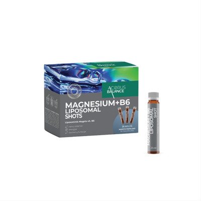 ACORUS BALANCE LIPOSOMINIS MAGNIS + VIT B6, geriamasis tirpalas, N14, 25 ml