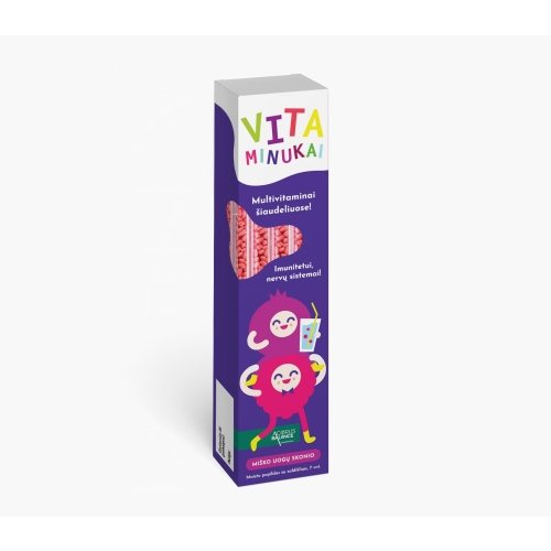 ACORUS BALANCE multivitaminai šiaudeliuose VITAMINUKAI, N7