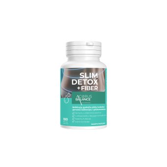 ACORUS BALANCE skaidulos SLIM DETOX FIBER, 100 kapsulių