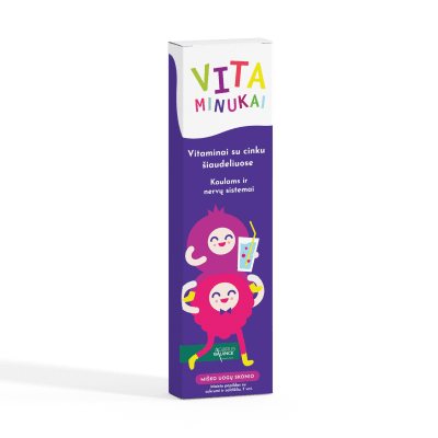ACORUS BALANCE vitaminai su cinku, miško uogų skonio VITAMINUKAI x 7, 6 g