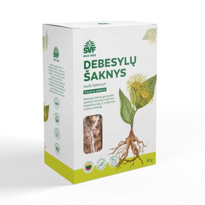 ACORUS DEBESYLŲ ŠAKNYS, žolelių arbata, 50 g