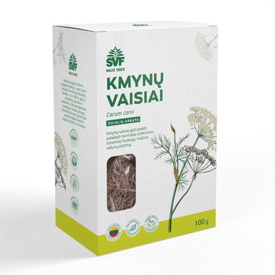ACORUS KMYNŲ VAISIAI, žolelių arbata, 100 g