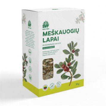 ACORUS Meškauogių lapai arbata N1, 50 g