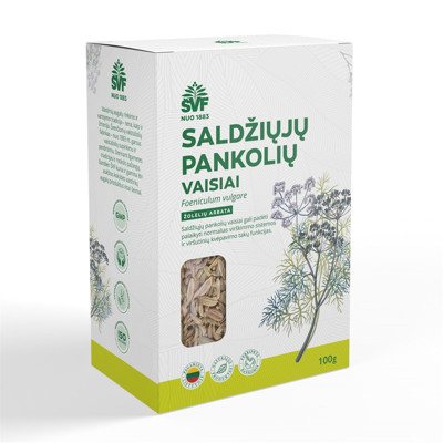 ACORUS SALDŽIŲJŲ PANKOLIŲ VAISIAI, vaistažolių arbata, 100 g