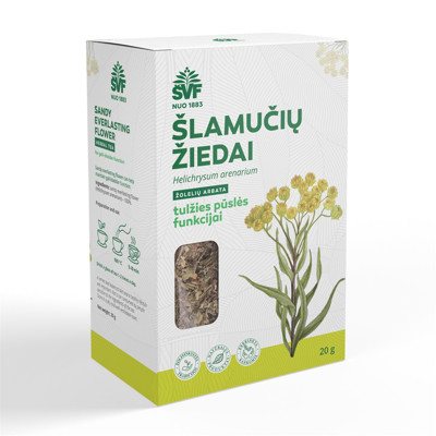 ACORUS, ŠLAMUČIŲ ŽIEDAI, žolelių arbata, 20 g