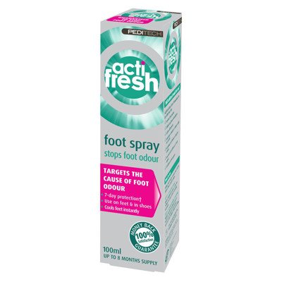 ACTI FRESH, nuo nemalonaus kojų ir batų kvapo (poveikis iki 7 d.), 100 ml