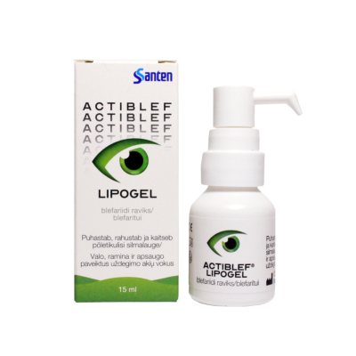 Actiblef Lipogel akių gelis, 15 ml