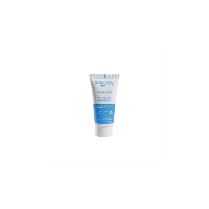 ACTIV M GEL silik. gelis randų priež. su vit.E, 20 g