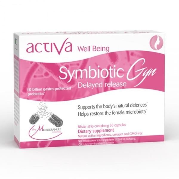 ACTIVA maisto papildas WELL SYMBIOTIC GYN, 30 kaps.