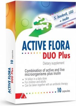 ACTIVE FLORA Duo kapsulės N10