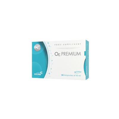 ACTIVOZONE Oε PREMIUM, geriamųjų ampulių, 30 vnt