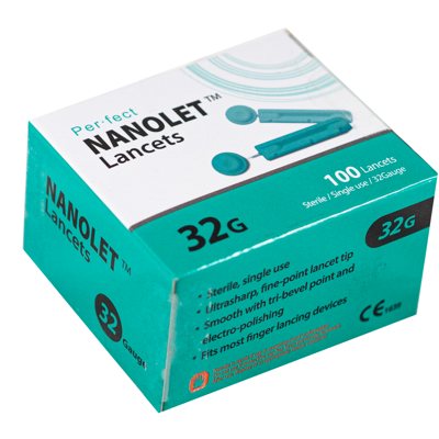Adata-lancetas Nanolet, N100, 32 g