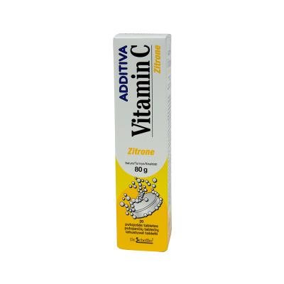 ADDITIVA LEMON 1000mg EFFERV TBL N20 (DR SCHEFFLER)