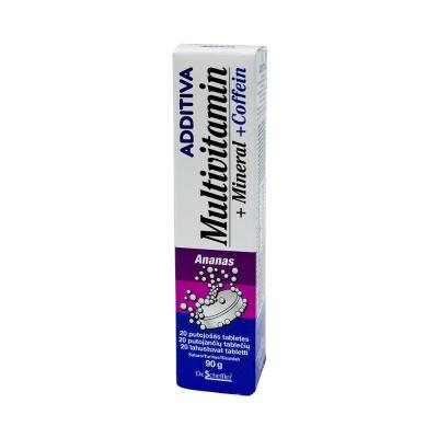 ADDITIVA MULTIVIT.+MINERAL PINEAPPLE EFFERV TBL N20 (DR SCHEFFLER)