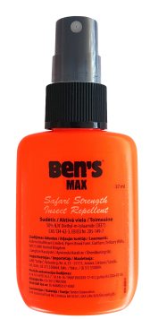 AEROZOLIS BEN'S Max nuo uodų ir erkių purškalas, 37 ml