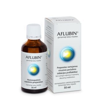 AFLUBIN, geriamieji lašai, tirpalas, N1, 50 ml