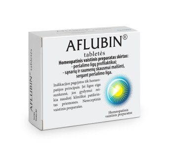 AFLUBIN tabletės N48