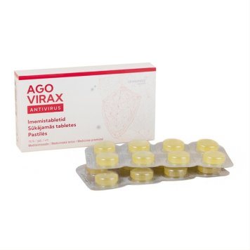 AGOVIRAX Antivirus pastilės N16