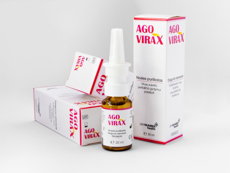 AGOVIRAX NOSIES PURŠKALAS, 20 ml