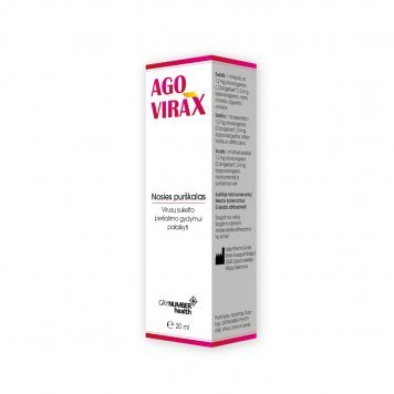 AGOVIRAX nosies purškalas N1, 20 ml
