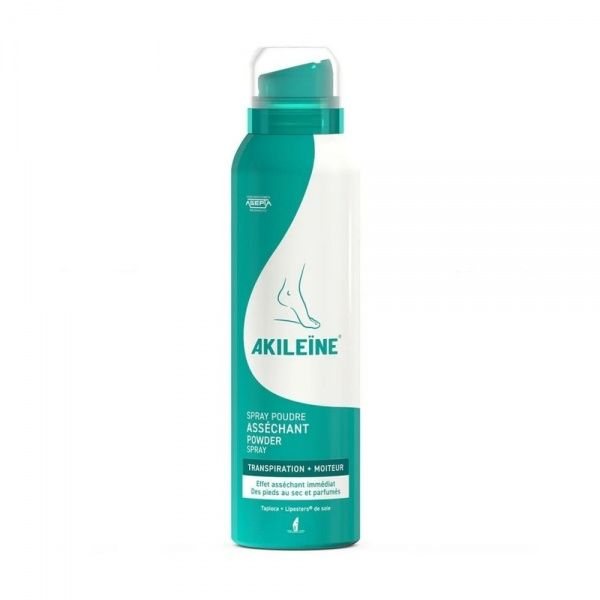 AKILEINE purškiama pėdų pudra, 150 ml