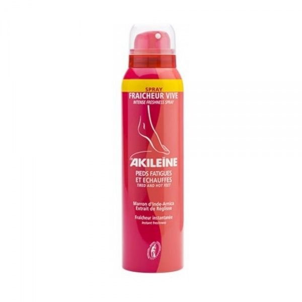 AKILEINE purškiamas pėdų ir kojų gaiviklis, 150 ml