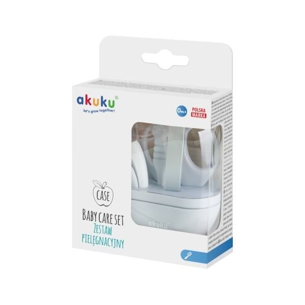 AKUKU manikiūro rinkinys dėžutėje GREY, 1 vnt