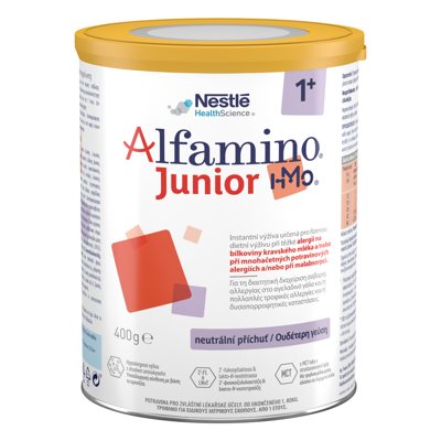 Alfamino Junior HMO milteliai 1 vnt. (Société des Produits Nestlé S.A., Nenurodyta), 400 g