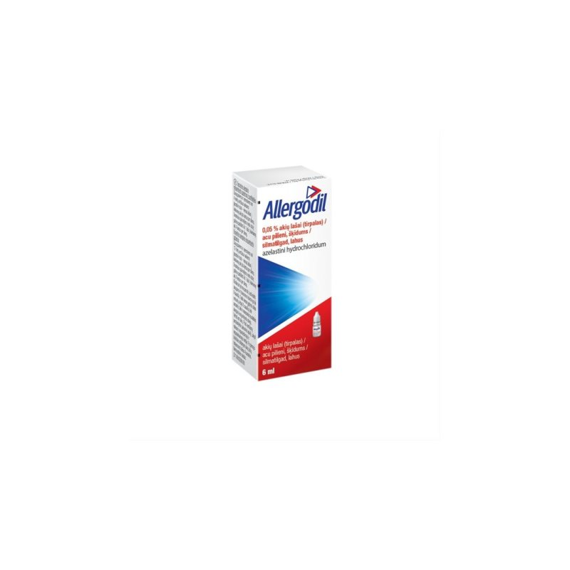 ALLERGODIL 0.5mg/ml akių lašai, 6 ml