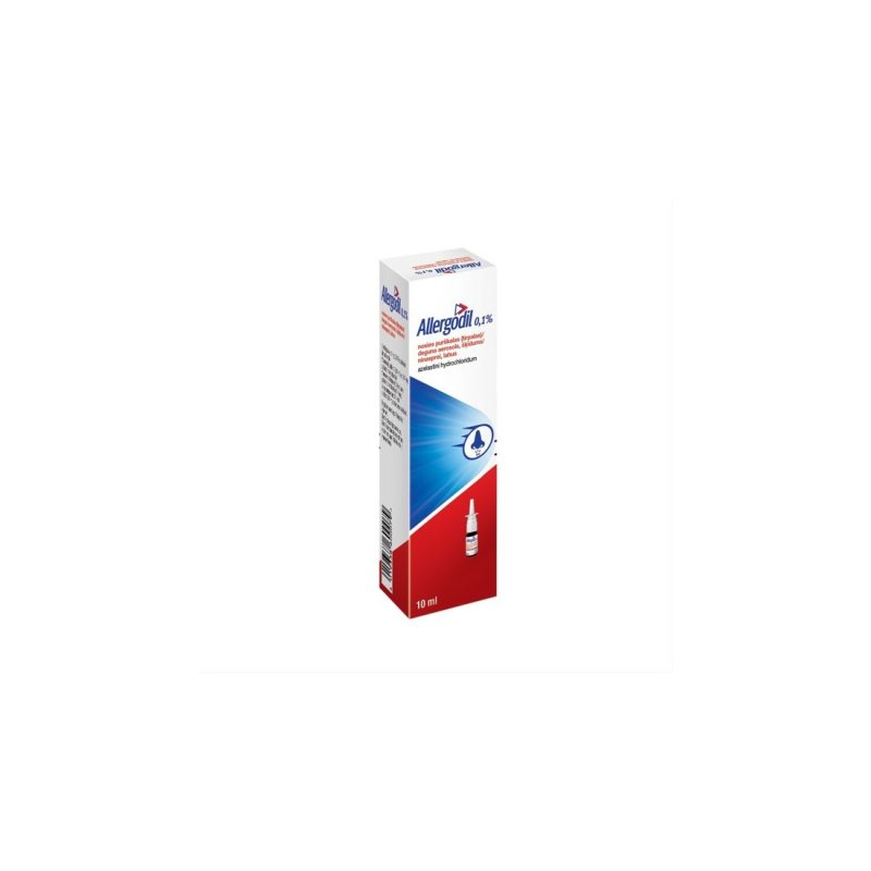 ALLERGODIL 1mg/ml nosies puršk., 10 ml