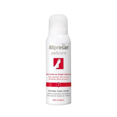 ALLPRESAN 7 kremas-putos į grybelį linkusiai pėdų odai, 125 ml