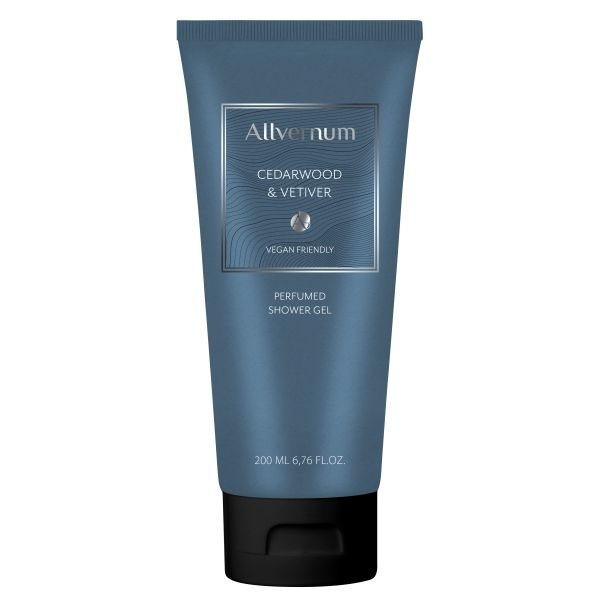ALLVERNUM parfumuota dušo želė CEDARWOOD & VETIVER, 200 ml
