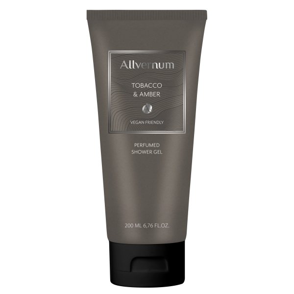 ALLVERNUM parfumuota dušo želė TOBACCO & AMBER, 200 ml