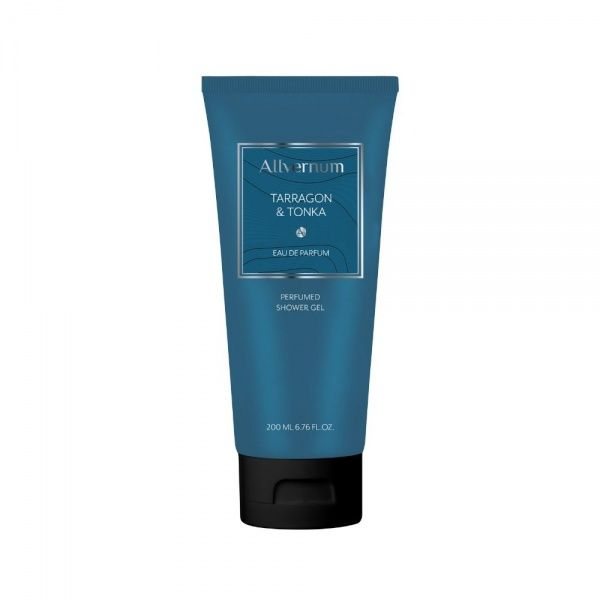ALLVERNUM parfumuotas dušo gelis TARRAGON & TONKA, 200 ml