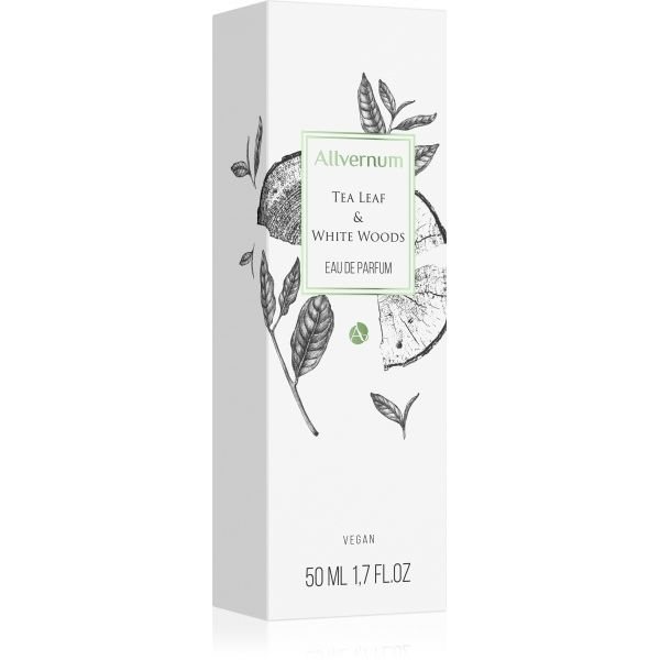 ALLVERNUM parfumuotas moterims TEA LEAF & WHITE WOODS, 50 ml
