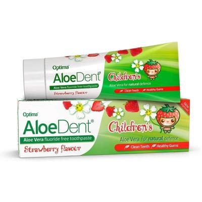 AloeDent COOL STRAWBERRY CHILDREN´S TOOTHPASTE N1 (OPTIMA), 50 ml