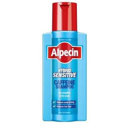 ALPECIN HYBRID, šampūnas su kofeinu sausai galvos odai, 250 ml