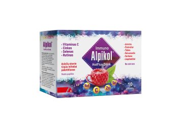 ALPIKOL HotFlux Drink milteliai N10