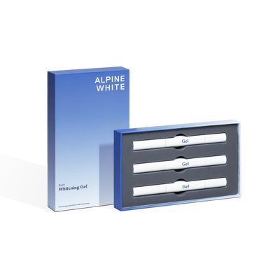 ALPINE WHITE Dantų balinimo gelis, 3 vnt