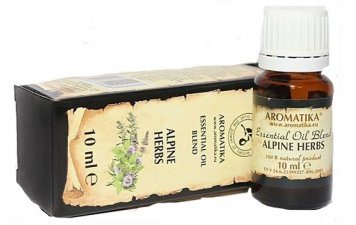 ALPIŲ ŽOLELIŲ eterinių aliejų mišinys, 10 ml