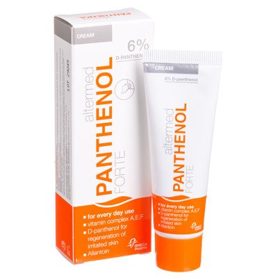 ALTERMED PANTHENOL forte 6% kremas, 30 g