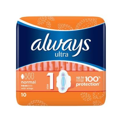ALWAYS higieniniai paketai Ultra Normal Plus N10