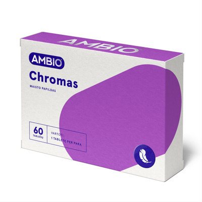 AMBIO CHROMAS 200mcg, 60 tablečių