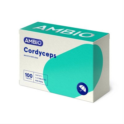 AMBIO CORDYCEPS, 100 tablečių