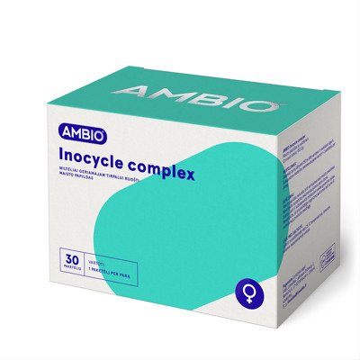 AMBIO INOCYCLE COMPLEX, 2,000mg mio-inozitolio, 30 miltelių