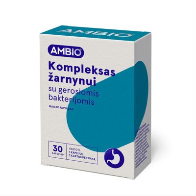 AMBIO KOMPLEKSAS ŽARNYNUI SU GEROSIOMIS BAKTERIJOMIS N30